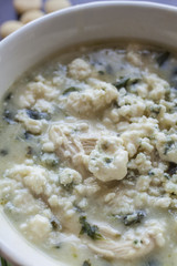 Gorgonzola Chicken Soup