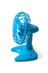 The fan on batteries