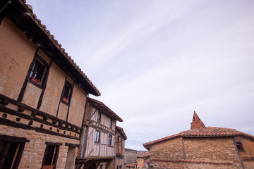 Fototapeta na wymiar Medieval village of Calatanazor in Soria Spain