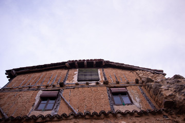 Medieval village of Calatanazor in Soria Spain