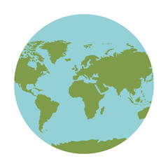 world planet earth icon vector illustration design