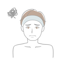 男性　スキンケア　悩む