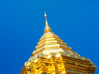 Wat Phrathat Doi Suthep Temple in Chiang Mai, Thailand.