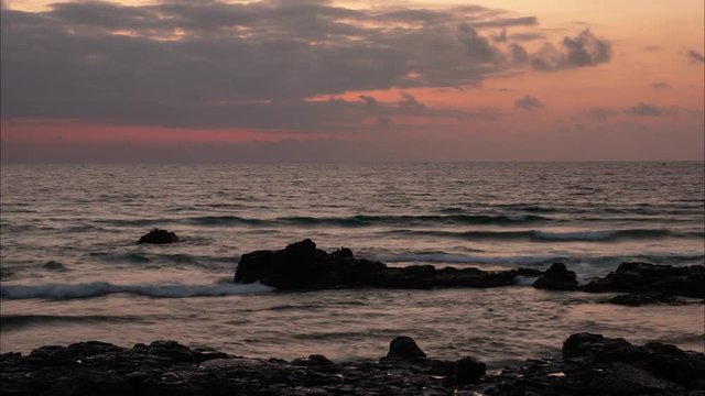 sunset on the sea, el cotillo Fuerteventura Canary Islands