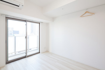 white living room