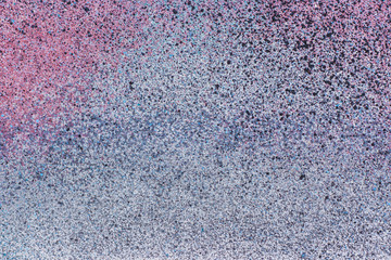 splashes of colored aerosol paint on a metal surface. background, texture