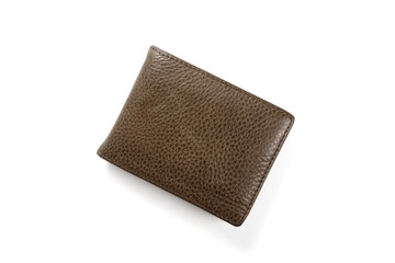 Brown leather wallet