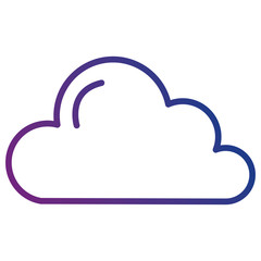 cloud sky isolated icon vector illustration design