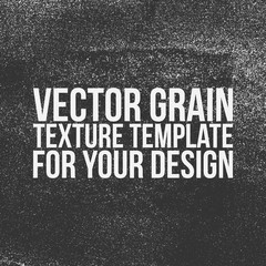 Vector Grain Texture Template for Your Design