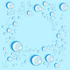 water drop. background