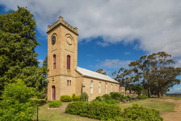 Fototapeta na wymiar St Luke's Anglican Church, Richmond Tasmania