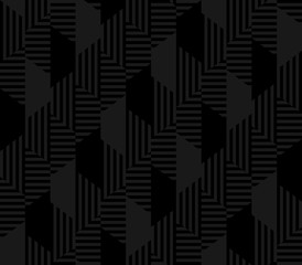 abstract geometric pattern. vector background. simple geometric shapes. dark image