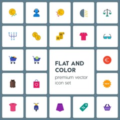 Fototapeta premium Modern Simple Set of transports, clothes, money, shopping Vector flat Icons. Contains such Icons as support, motorcycle, speed, bag, bike and more on grey background. Fully Editable. Pixel Perfect