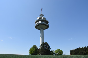 Funkturm, Richtfunk, Richtfunkturm, Spiegel, Antenne, Schüssel, Mast, Ansfelden, Richtfunkstrecke,...