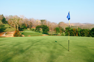 Obraz premium Beautiful golf course