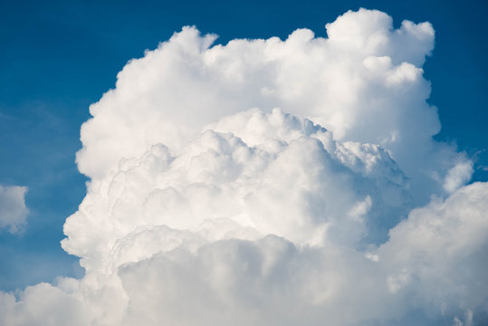blue sky with clouds