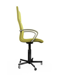 Modern armchair isolated 3d render model