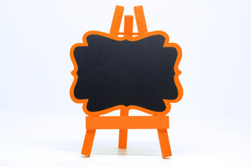 Isolated blackboard on white background 