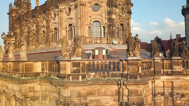 Aerial view of Dresden, Germany