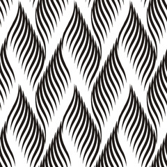 Fototapeta na wymiar Abstract wave stylish texture. Vector seamless geometric pattern