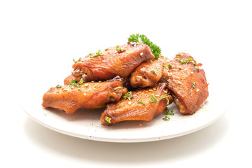 barbecue chicken wings with white sesame