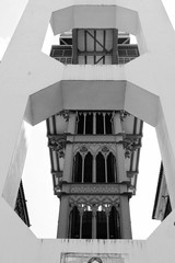 Obraz premium Santa Justa Lift in Lisbon