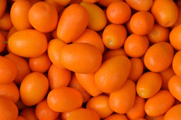 Pile of kumquat fruit - 206456941