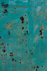 Old colour rusty metal grunge texture background.