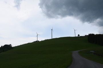 Windenergie, Windrad, Windräder, Strom, grün, grüne Energie, Windkraftwerk, Windkraft,...