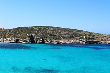 Obraz na płótnie Canvas Blue Lagoon Malta