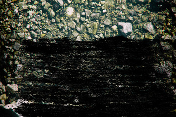 Grunge Ground like on Mars land texture, sand surface, stone background