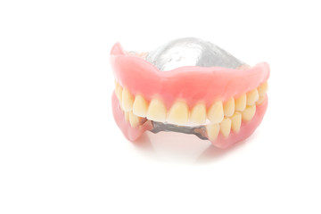 metal Denture isolate background