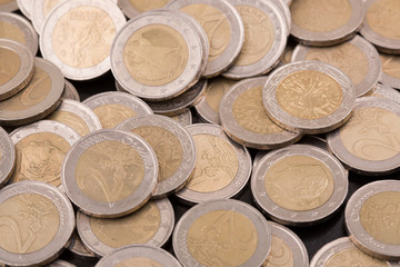 euro coins