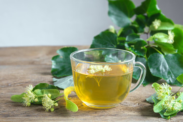 herbal linden tea