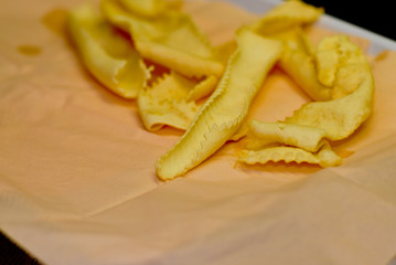 Italian base ingredients needed to prepare typical culture dishes on a food staple.