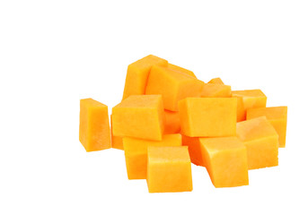 Butternutsquash Cubes