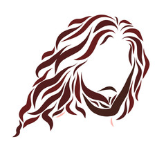 Savior, Lord Jesus, head, sketch