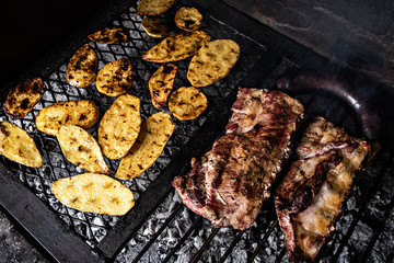typical argentine barbecue