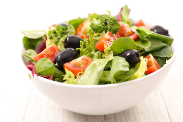 bowl of vegetable salad
