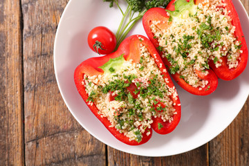 stuffed bell pepper