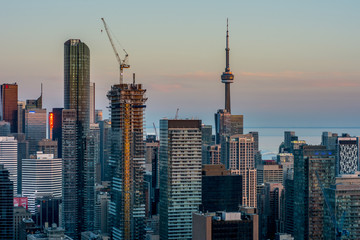 Fototapeta premium Toronto Sunset