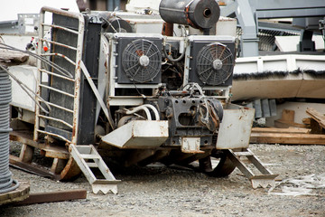 Mobile diesel generator