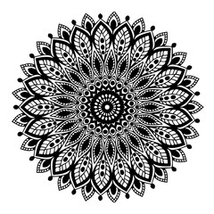 Mandalas for coloring  book. Decorative round ornaments. Unusual flower shape. Oriental vector, Anti-stress therapy patterns. Weave design elements. Yoga logos Vector.