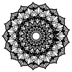 Mandalas for coloring  book. Decorative round ornaments. Unusual flower shape. Oriental vector, Anti-stress therapy patterns. Weave design elements. Yoga logos Vector.