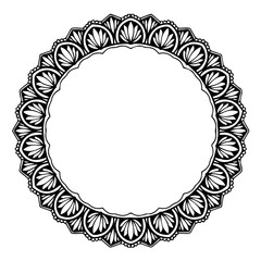 Mandalas for coloring  book. Decorative round ornaments. Unusual flower shape. Oriental vector, Anti-stress therapy patterns. Weave design elements. Yoga logos Vector.