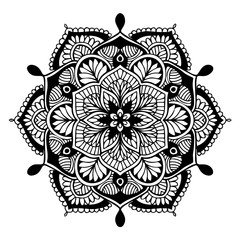 Mandalas for coloring  book. Decorative round ornaments. Unusual flower shape. Oriental vector, Anti-stress therapy patterns. Weave design elements. Yoga logos Vector.