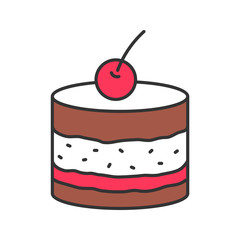 Tiramisu color icon
