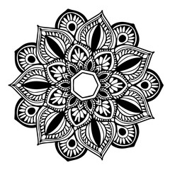 Mandalas for coloring  book. Decorative round ornaments. Unusual flower shape. Oriental vector, Anti-stress therapy patterns. Weave design elements. Yoga logos Vector.