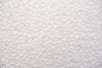White foam sheet background