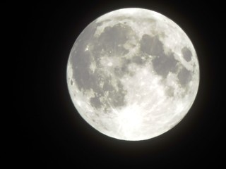 Espectacular luna llena - obrazy, fototapety, plakaty